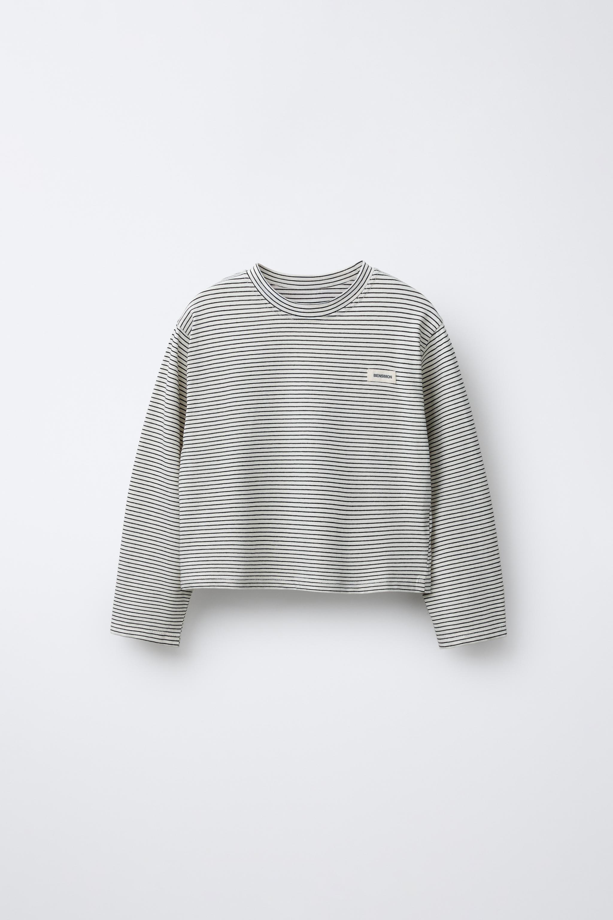 BENSIMON ® X ZARA STRIPED LABEL T-SHIRT